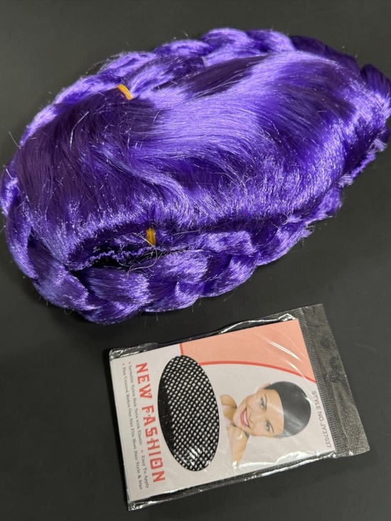 NOT FOR SALE - Kids Rumi Kpop Demon Hunters Purple Cosplay Wig NWOT main image 10